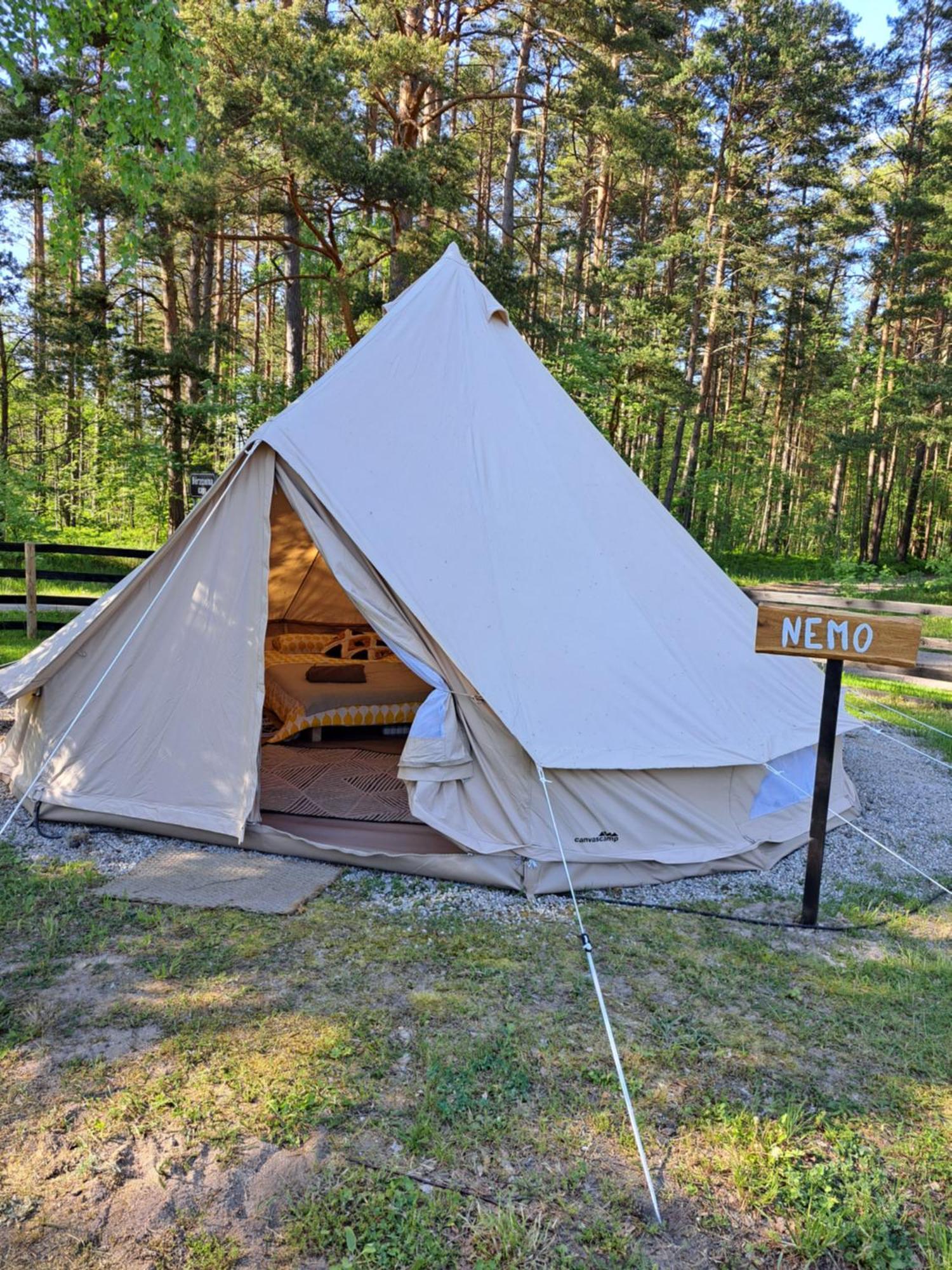 Glempings Berzciema Laguna Bērzciems Extérieur photo