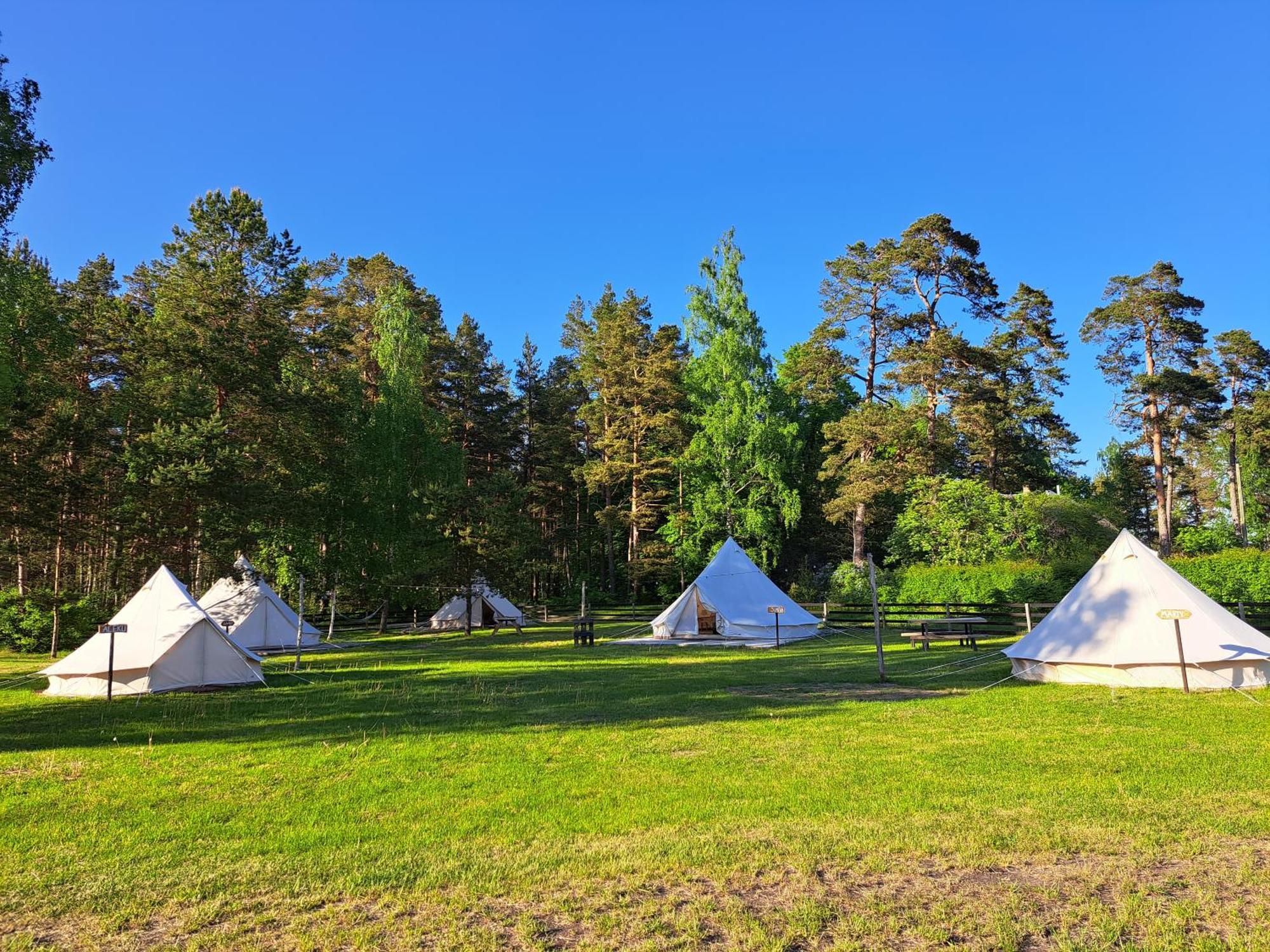 Glempings Berzciema Laguna Bērzciems Extérieur photo